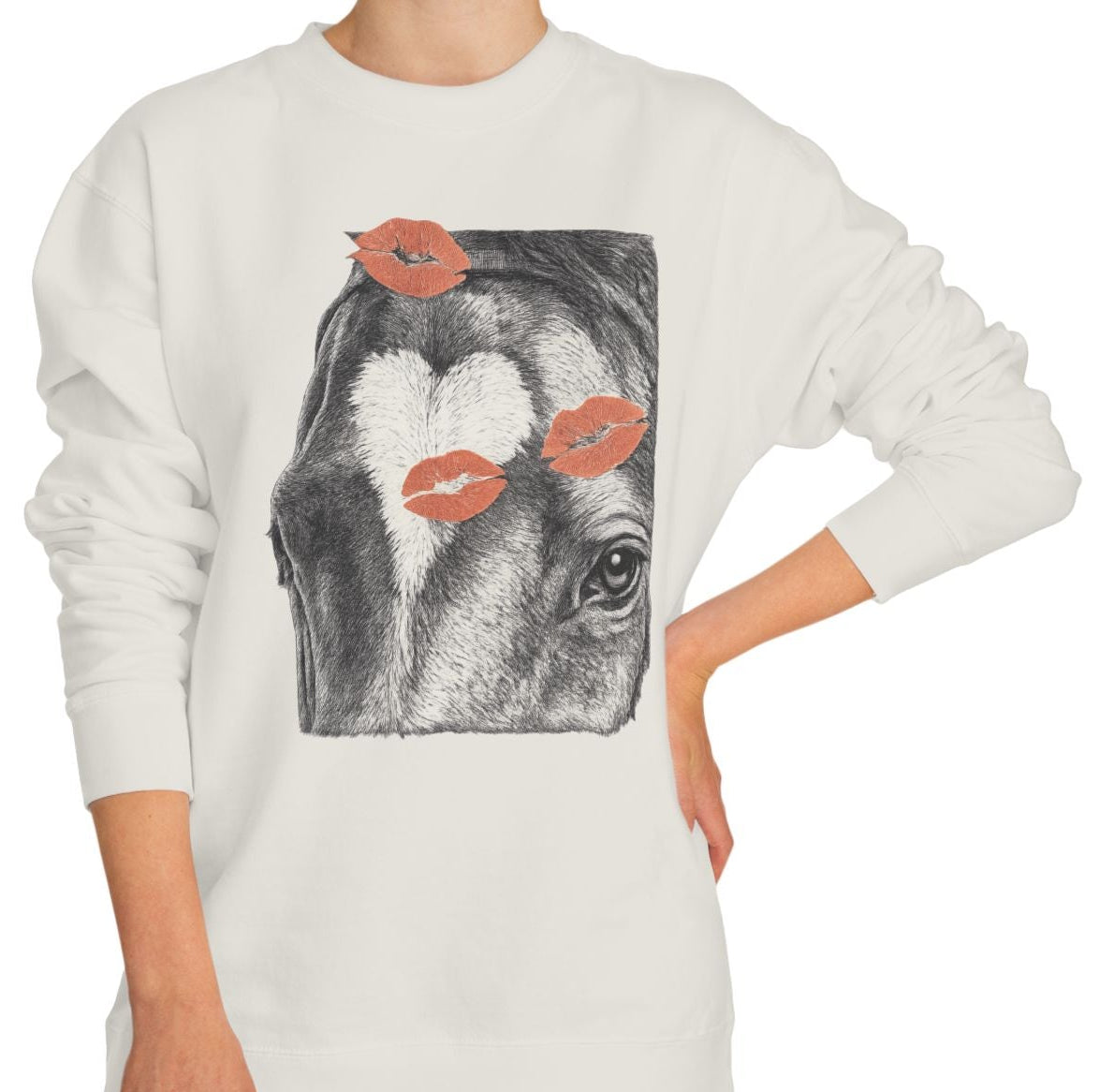 Horse Kiss Sweatshirt