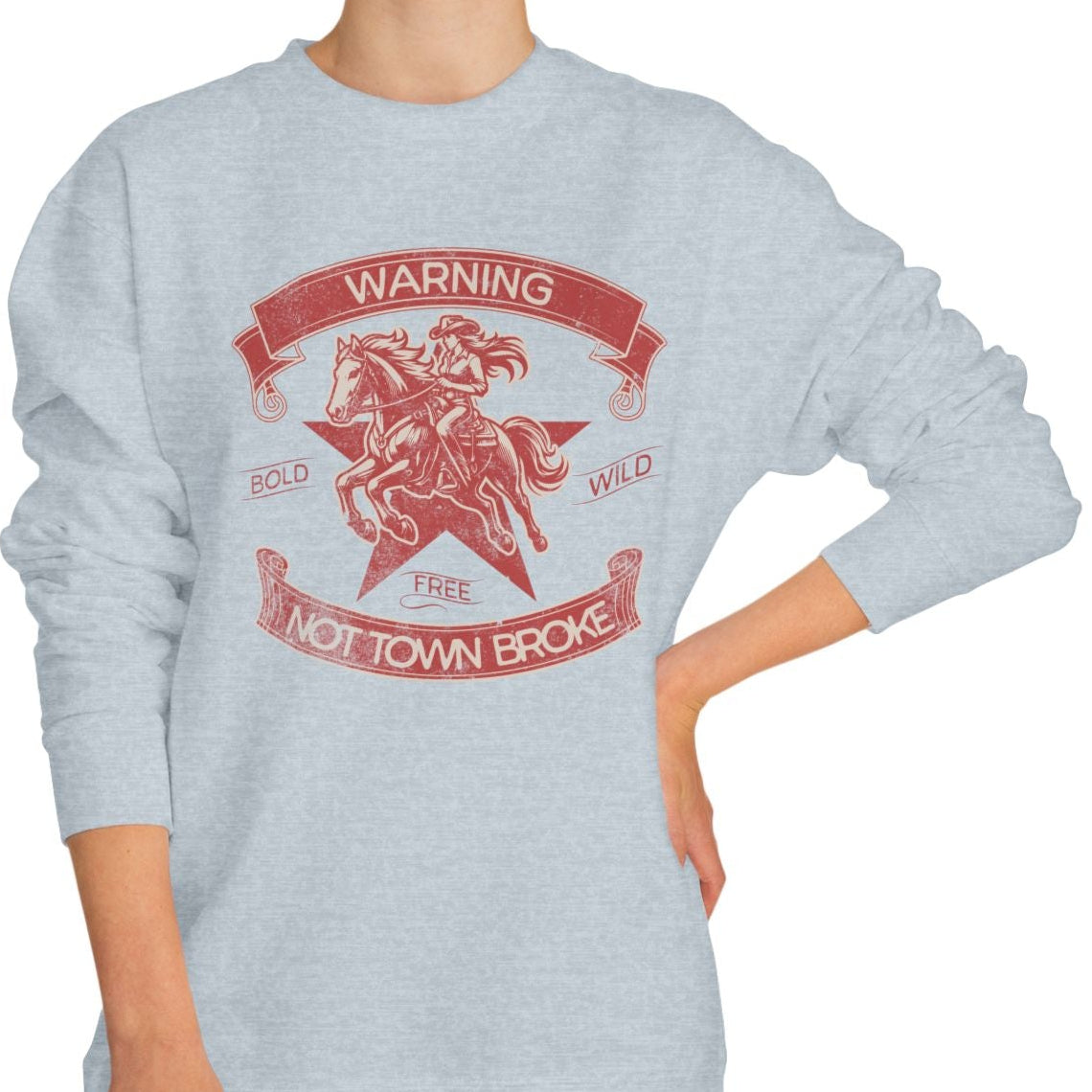 Not Town Broke Sweatshirt