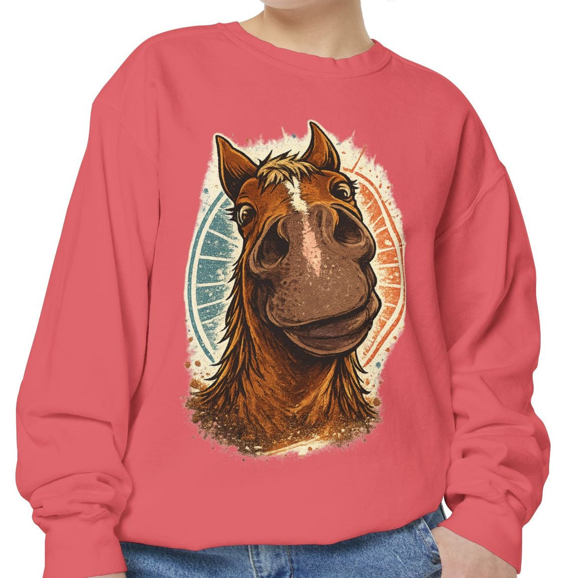 Horsin' Around Comfort Colors Sweatshirt