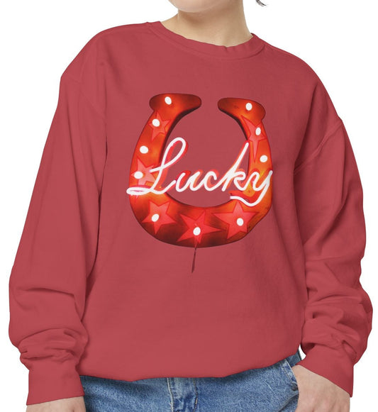 Lucky Comfort Color Sweatshirt