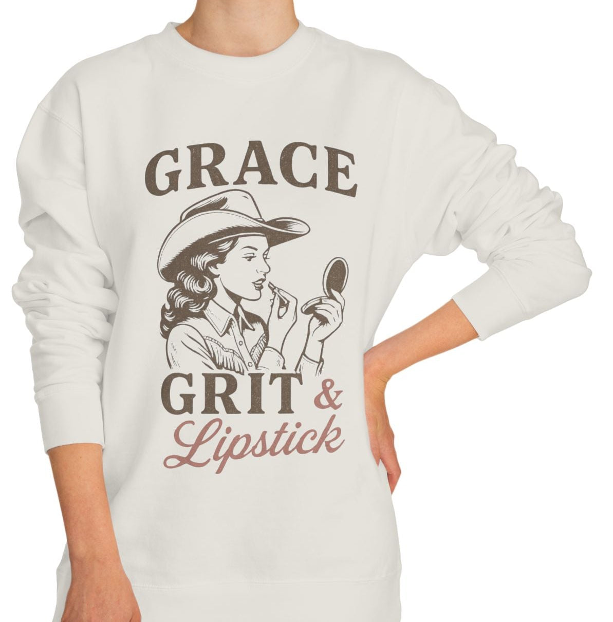 Grace Grit & Lipstick Sweatshirt