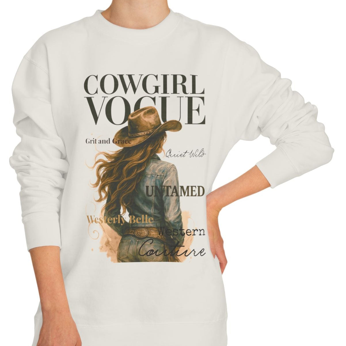 Cowgirl Vogue Sweatshirt