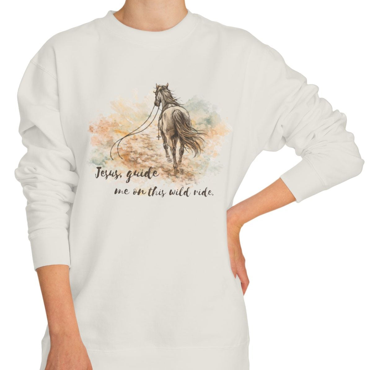 Jesus, Guide Me On This Wild Ride Sweatshirt