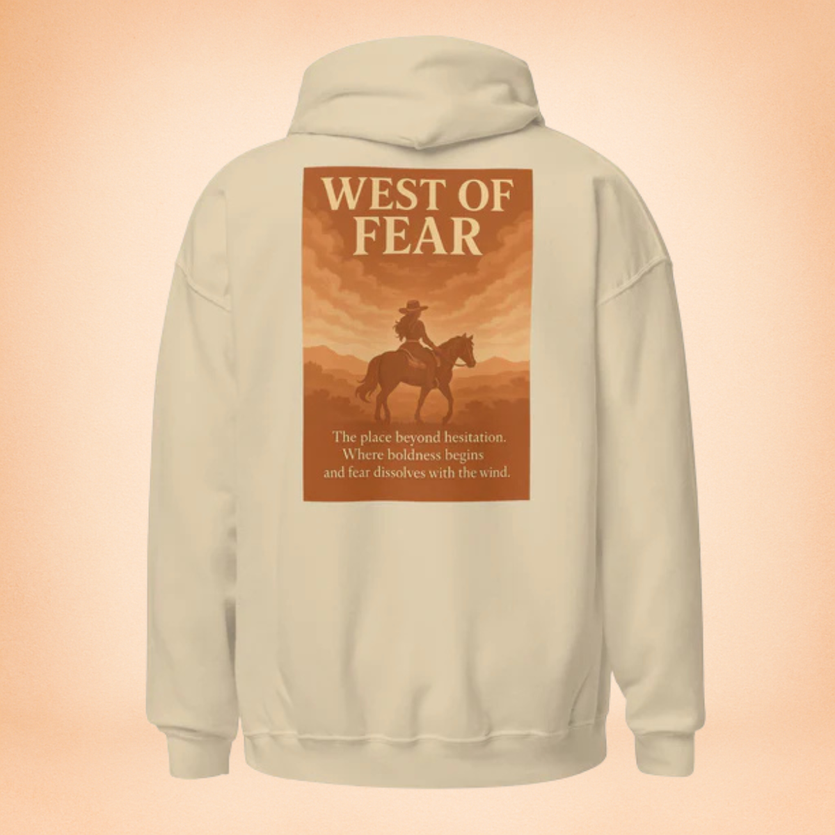 West of Fear Hoodie – Sunset Edition